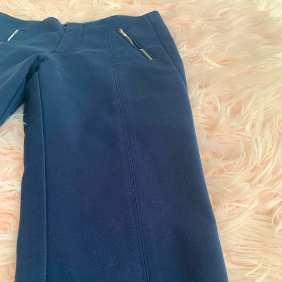 ZARA Navy Blue Skinny Pants - Picture 3 of 6